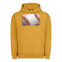 Pigment Peanut Butter baseball brushstroke Urban Hoodie - RanaPortraitStore