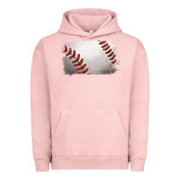 Pigment Salmon baseball brushstroke Urban Hoodie - RanaPortraitStore