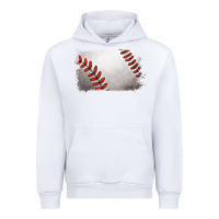 White baseball brushstroke Urban Hoodie - RanaPortraitStore