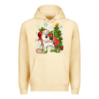 Pina Colada Christmas unicorn Premium Hoodie - Zillion Design Studio