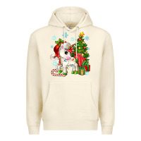 Sandshell Christmas unicorn Premium Hoodie - Zillion Design Studio
