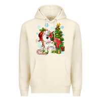 Tofu Christmas unicorn Premium Hoodie - Zillion Design Studio