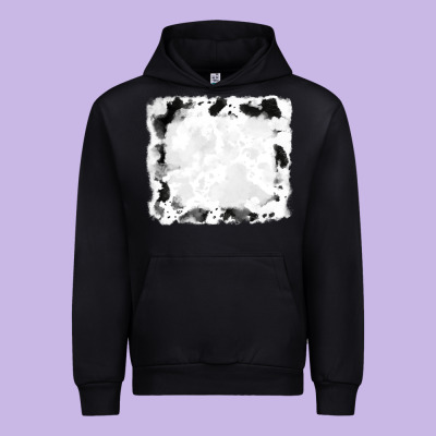 Urban Hoodie black and white cowhide frames