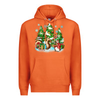 Carrot christmas rabbits Premium Hoodie - Zillion Design Studio