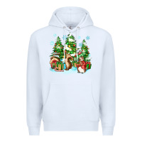 White christmas rabbits Premium Hoodie - Zillion Design Studio