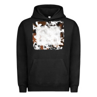 Pigment Black black and brown cowhide Urban Hoodie - RanaPortraitStore