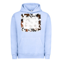 Pigment Grape Ice black and brown cowhide Urban Hoodie - RanaPortraitStore