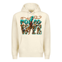 Sandshell rodeo wife western Premium Hoodie - texasbilliewilder