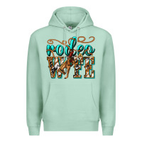Seafoam rodeo wife western Premium Hoodie - texasbilliewilder