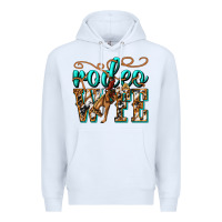 White rodeo wife western Premium Hoodie - texasbilliewilder