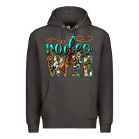 Smoke rodeo wife western Premium Hoodie - texasbilliewilder