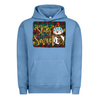 Pigment Pebble Blue christmas stay Urban Hoodie - RanaPortraitStore