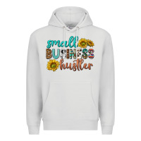 Dove Grey small business hustler Premium Hoodie - texasbilliewilder