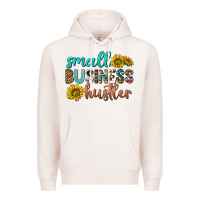 Pale Pink small business hustler Premium Hoodie - texasbilliewilder
