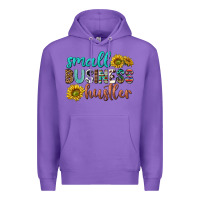 Purple small business hustler Premium Hoodie - texasbilliewilder