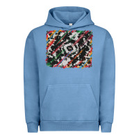 Cowhide And Serape Background Urban Hoodie | Teevron