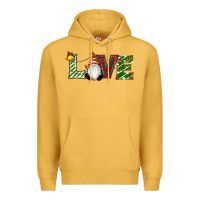 Mustard Christmas Love Gnome Premium Hoodie - RanaPortraitStore