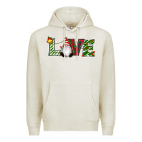 Oatmeal Heather Christmas Love Gnome Premium Hoodie - RanaPortraitStore