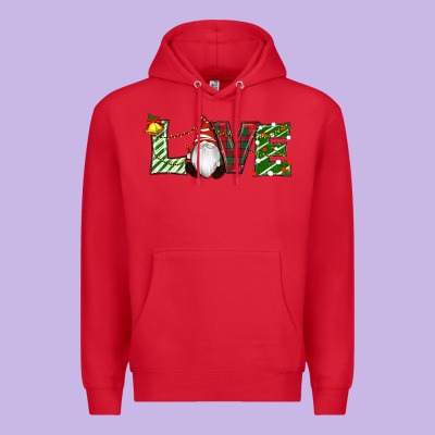 Premium Hoodie Christmas Love Gnome
