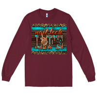 Burgundy nail tech life Long Sleeve Tee - BarkalooDesign