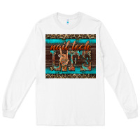 White nail tech life Long Sleeve Tee - BarkalooDesign