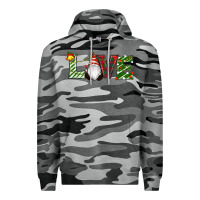 Slate Camo Christmas Love Gnome Premium Hoodie - RanaPortraitStore