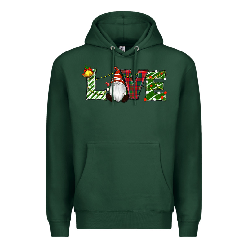 Christmas Love Gnome Premium Hoodie by RanaPortraitStore | Teevron