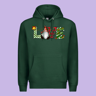 Premium Hoodie Christmas Love Gnome
