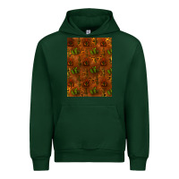Foreset Green cactus background Urban Hoodie - RanaPortraitStore
