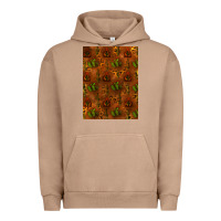 Pigment Burro cactus background Urban Hoodie - RanaPortraitStore