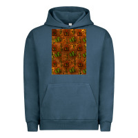 Pigment Midnight Navy cactus background Urban Hoodie - RanaPortraitStore