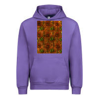 Tulip cactus background Urban Hoodie - RanaPortraitStore