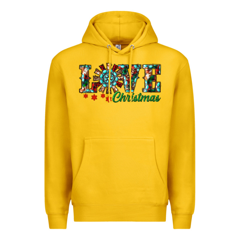 Christmas Love Windmill Premium Hoodie by RanaPortraitStore | Teevron