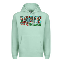 Seafoam Christmas Love Windmill Premium Hoodie - RanaPortraitStore