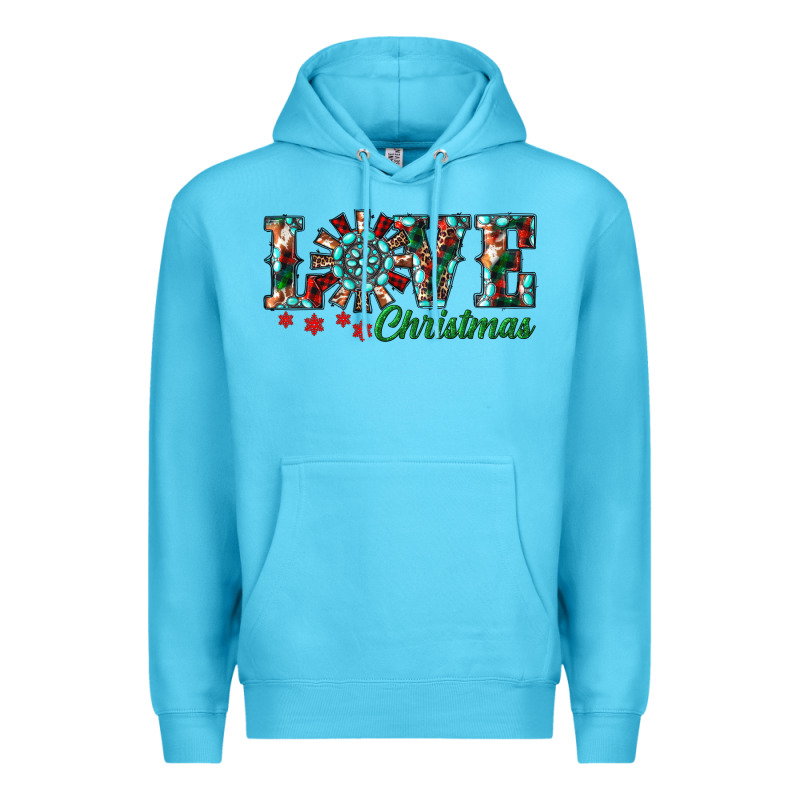 Christmas Love Windmill Premium Hoodie by RanaPortraitStore | Teevron