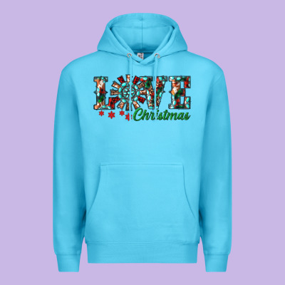 Premium Hoodie Christmas Love Windmill