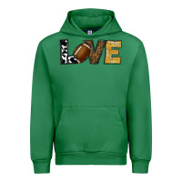 Emerald football love Urban Hoodie - RanaPortraitStore