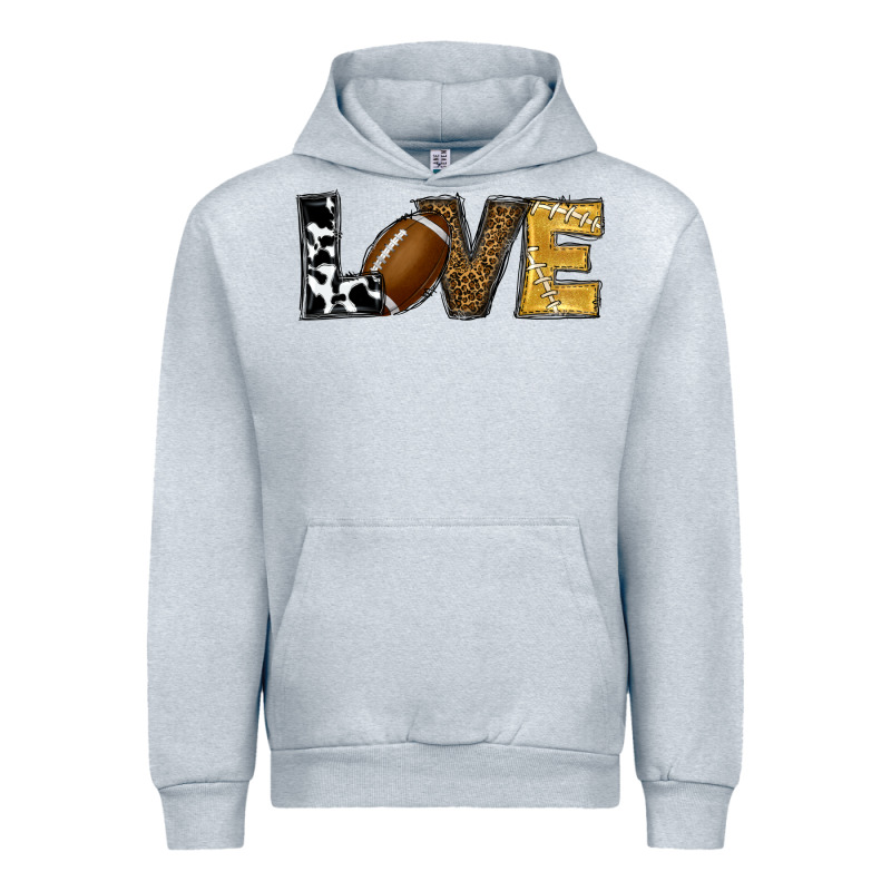 Football Love Urban Hoodie by RanaPortraitStore | Teevron