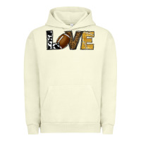 Pigment Pistachio football love Urban Hoodie - RanaPortraitStore