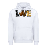 White football love Urban Hoodie - RanaPortraitStore