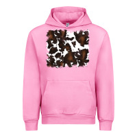 Fuchsia Pink cowhide background Urban Hoodie - RanaPortraitStore