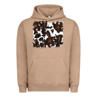 Pigment Burro cowhide background Urban Hoodie - RanaPortraitStore