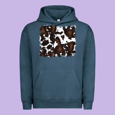Urban Hoodie cowhide background