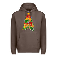 Coffee christmas book tree Premium Hoodie - Zillion Design Studio