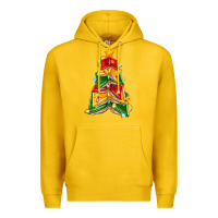 Lemon christmas book tree Premium Hoodie - Zillion Design Studio