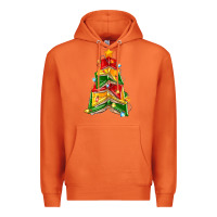 Carrot christmas book tree Premium Hoodie - Zillion Design Studio