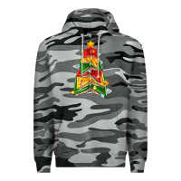 Slate Camo christmas book tree Premium Hoodie - Zillion Design Studio