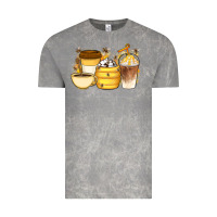 Cloud Rock Bee Honey Coffee Cups Vintage Tee - Artiststas