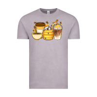 Vintage Zinc Bee Honey Coffee Cups Vintage Tee - Artiststas
