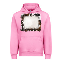 Fuchsia Pink cowhide and leopard background Urban Hoodie - RanaPortraitStore